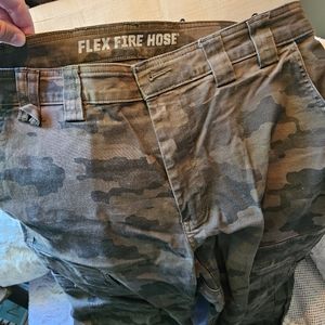 38x30 Flex Fire Hose Cargo SLIM FIT Pants CAMO